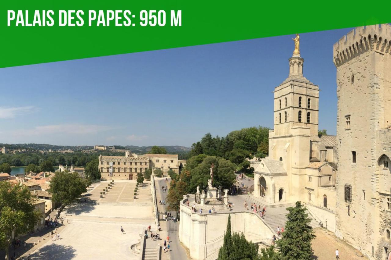 Апартаменти Au Coeur Des Platanes - Parking Gratuit Sous-Terrain - Clim - Balcon Авіньйон Екстер'єр фото